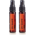 doTERRA On Guard Sanitizing Mist 2 Pack front view natural hand sanitizer