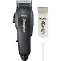 Wahl Professional All Star Combo front view showcasing the black corded designer clipper and peanut trimmer set