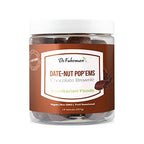 Dr. Fuhrman Date-Nut Pop'ems Chocolate Brownie 14 Ounce front view vegan snacks.
