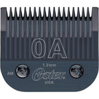 Oster Professional Size 0A clipper blade front view in packaging