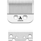 Andis Master MLX 01556 replacement blade front view for professional clippers