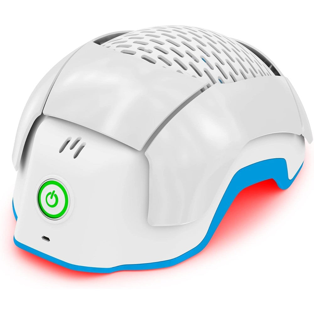 Theradome Pro LH80 laser hair growth helmet front view on a white background