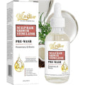 OilnGlow Pre Wash Hair Oil front view of the glass dropper bottle