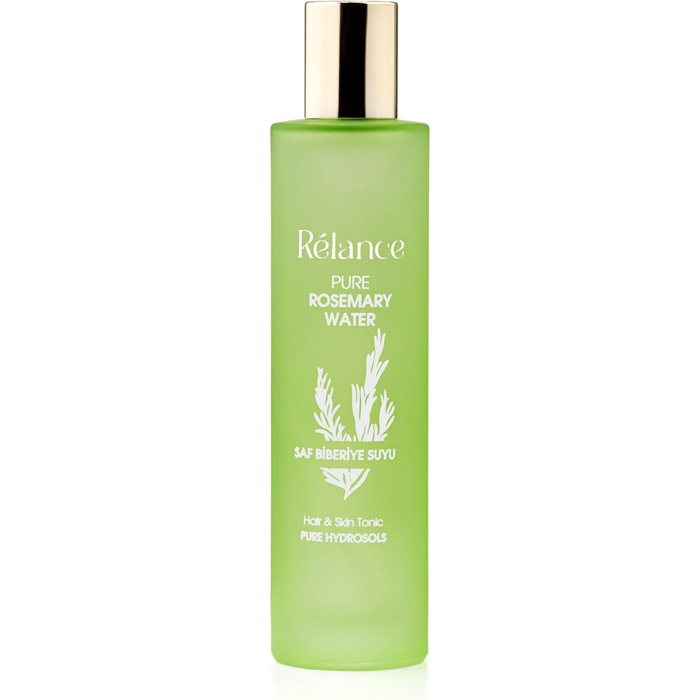 Relance Pure Rosemary Water Hair and Skin Tonic 100ml front view bottle for natural hair growth