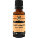 Plantlife Sweet Orange Essential Oil 30 ml bottle front view