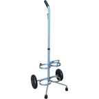 ResOne Dual Oxygen Tank Cart front view for medical cylinder transport