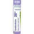 Boiron Candida Albicans 200Ck front view tube for yeast infection relief.