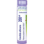Boiron Candida Albicans 200Ck front view tube for yeast infection relief.
