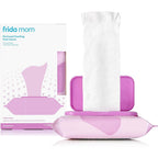 Frida Mom Perineal Medicated Witch Hazel Cooling Pad Liners front packaging for postpartum relief.