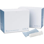 LOLA Organic Cotton Tampons 32 Count front packaging view
