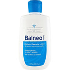 Balneol Hygienic Cleansing Lotion 3 ounce front bottle view for soothing relief.