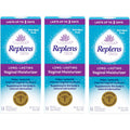 Replens Long Lasting Vaginal Moisturizer 35 gram tube front view for feminine dryness relief.