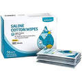 Winner Sterile Saline Wipes 70 count box front view for piercing aftercare