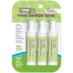 Boogie Kids Hand Sanitizer Spray for Babies &Toddlers, Great for Diaper Bags and Backpacks, Plant Based Alcohol, Made With Aloe & Sunflower Seed Oil, 3 Count (Pack of 1)