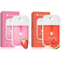 GKOKG 2pcs Hand Sanitizer Spray, Portable Power Mist Hydrating Hand Sanitizers Spray Travel Size, Pocket Hand Sanitizer Multi-Flavor Cleanses Your Hands