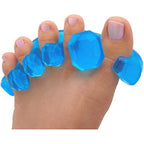 YogaToes GEMS gel toe stretcher and separator front view