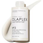 Olaplex Number Three Hair Perfector front view of the two hundred fifty milliliter bottle.