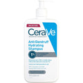 CeraVe Hydrating Anti Dandruff Shampoo 19 Ounce bottle front view showing 1 percent pyrithione zinc label