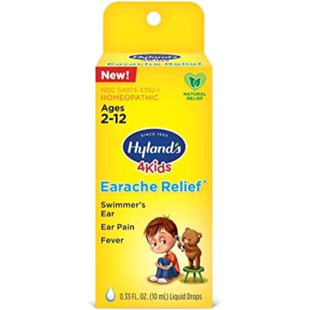 Natrulo Natural Ear Drops front view for ear infection relief.
