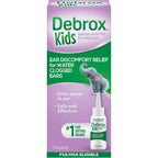 Debrox Kids Ear Drying Drops front view for water relief.