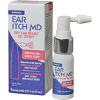 Eosera Ear Itch MD 15ml bottle front view for itchy ear relief.