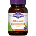Oregon's Wild Harvest Aller-Aid with Quercetin 90 count bottle front view for seasonal immune support