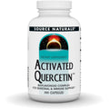 Source Naturals Activated Quercetin 200 capsules bottle front view for immune support