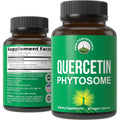 Peak Performance Quercetin Phytosome 250mg vegan capsules front bottle view for high absorption immune support