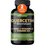 Gade Nutrition Quercetin with Bromelain immune support supplement bottle front view