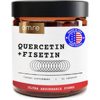 OMRE Quercetin and Fisetin senolytic supplement 60 capsules front view