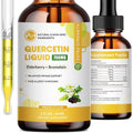 WellVeraVida Quercetin Liquid Drops front view bottle showing 700mg dosage for immunity support.