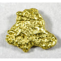 Nuggetsbygrant Number 308 Alaskan BC Natural Gold Nugget front view collector specimen
