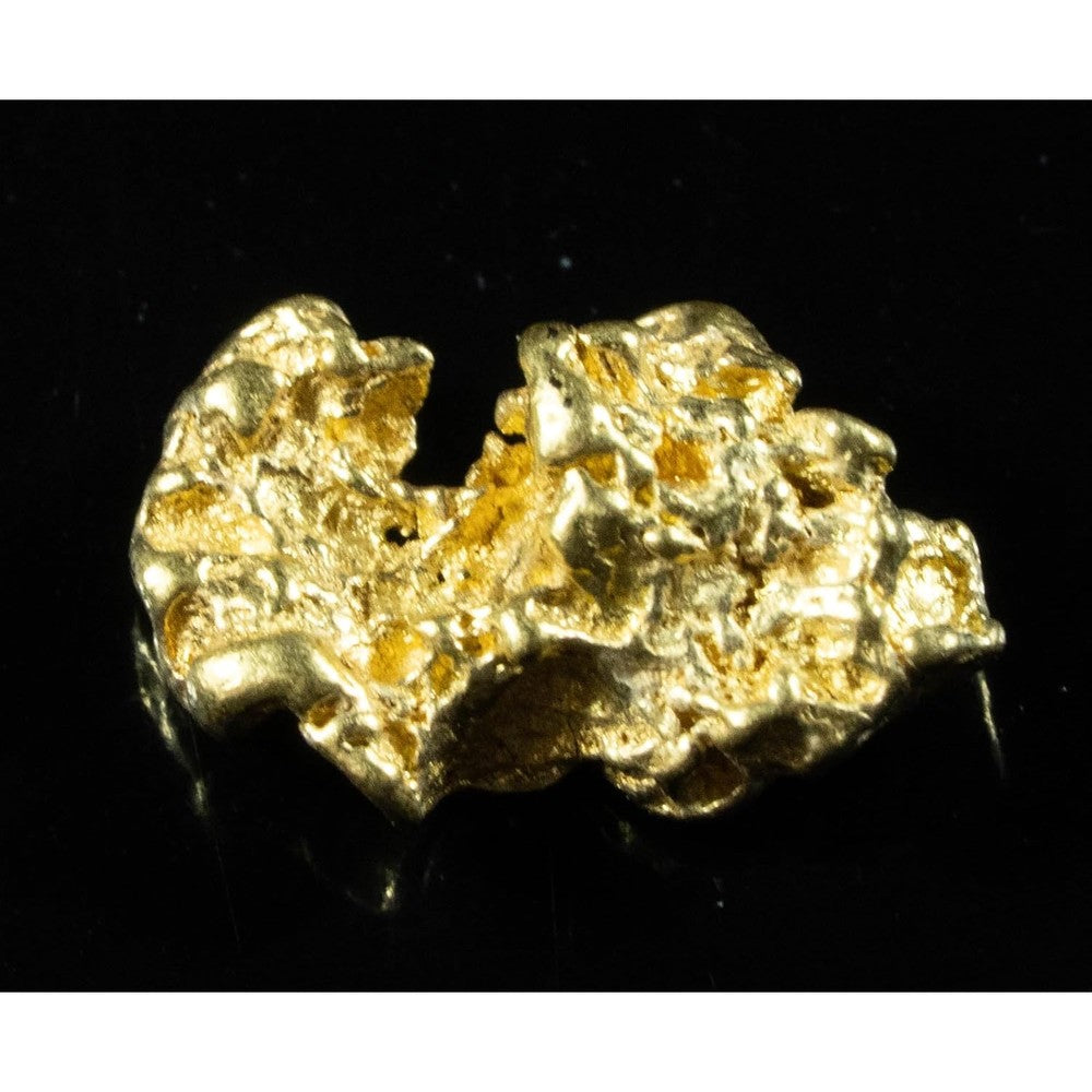 Nuggets By Grant 168 Alaskan BC Natural Gold Nugget front view