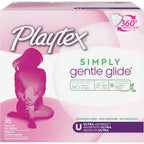 Playtex Simply Gentle Glide Tampons 36 count box front view