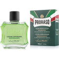 Proraso After Shave Lotion Refreshing front view green glass bottle