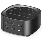 Sleepbox White Noise Sound Machine front view showing sound selection buttons