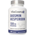 VitaCosmoX Diosmin Hesperidin 1200 mg Complex front view of supplement bottle for circulatory support