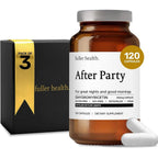 Fuller Health After Party DHM 650mg front view bottle packaging for premium liver health and hangover recovery