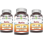 Amazing Nutrition Amazing Formulas Rutin 500 Mg front view bottle showing 100 tablets premium USA import packaging