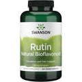 Swanson Rutin 250 Milligrams 250 Capsules front view bottle for circulatory support