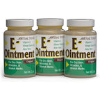 Basic Brands Vitamin E Natural Ointment front view three pack for intensive skin hydration