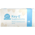 Carlson Key E Vitamin E Suppositories 48 count front box package view