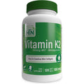Health Thru Nutrition Vitamin K2 MK7 100mcg front label bottle view