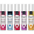 Summer's Eve Feminine Cleansing Spray Variety Pack front view featuring five colorful bottles.