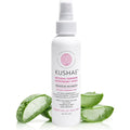 Kushae Natural Feminine Deodorant Spray 4 ounce bottle front view for intimate hygiene