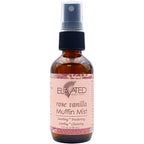 Taylors Elevated Muffin Mist Rose Vanilla front view bottle for feminine hygiene.