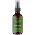 Seeq Wellness All Natural Feminine Deodorant Spray front view for intimate hygiene.