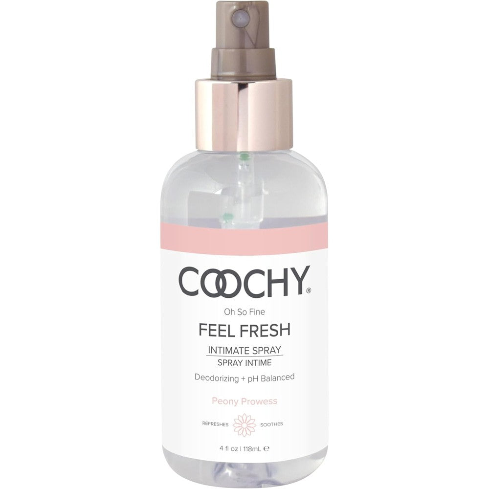 Coochy Intimate Feminine Spray Peony Prowess front view for feminine hygiene