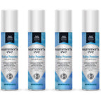 Summer's Eve Feminine Deodorant Spray Baby Powder 4 pack front view for daily freshness.