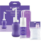 Lansinoh Bounce Back Postpartum Bundle front view showing 16 piece gift set